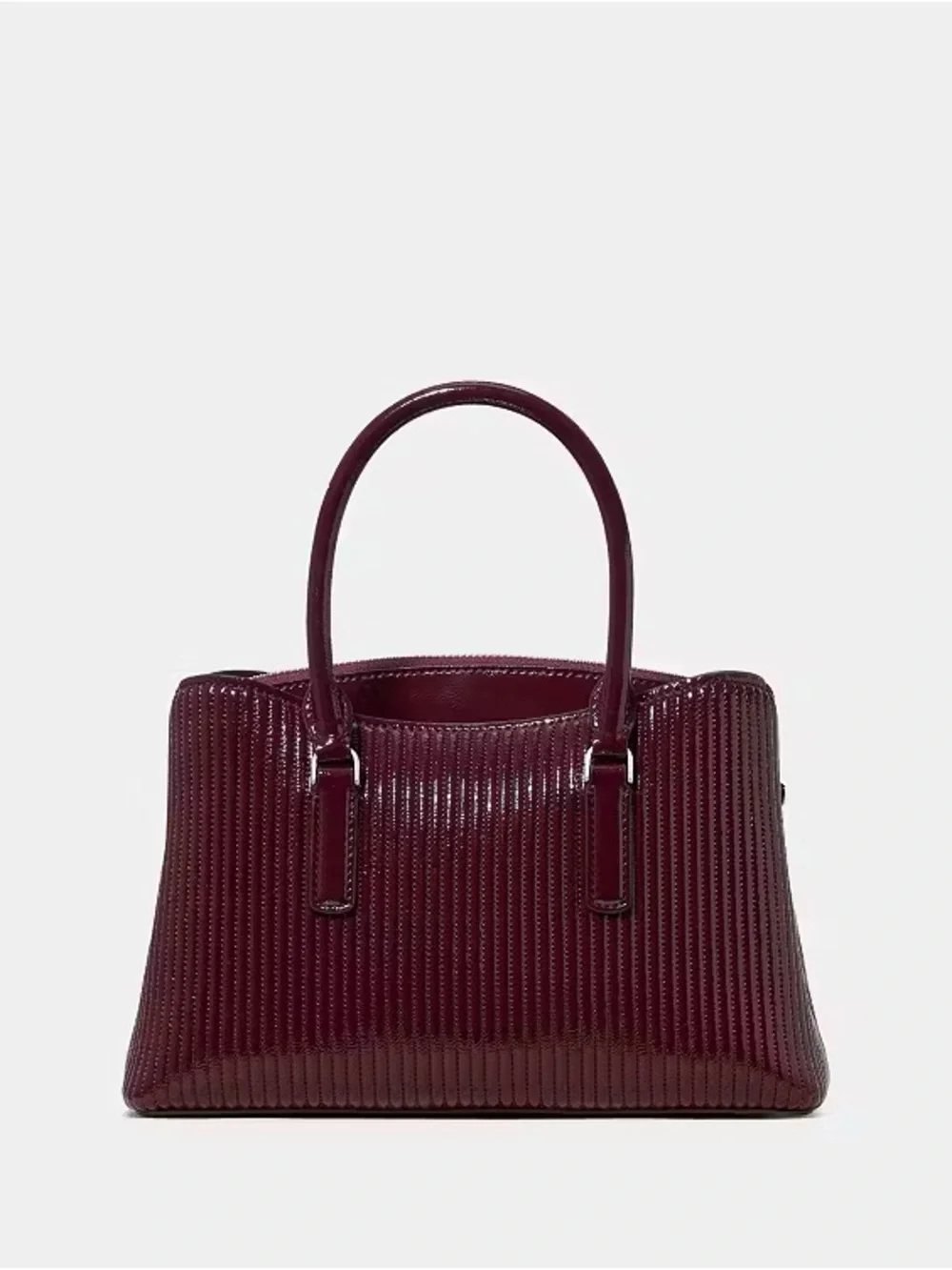 ♠️Kate Spade Thompson Street Shiny Quilted Small Satchel Bag, Grenache NEW NWT